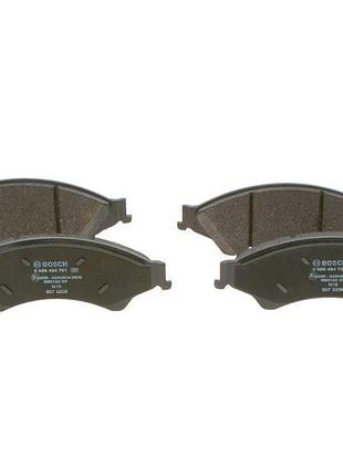 Колодки тормозные дисковые передние bosch (0986494791)
