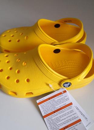 Кроксы, крокси crocs classic р. j2/33-34/21,5см. оригінал. нові