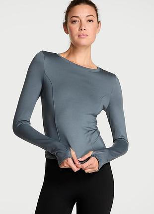 Жіночий лонгслів victoria's secret vsx з відкритою спинкою