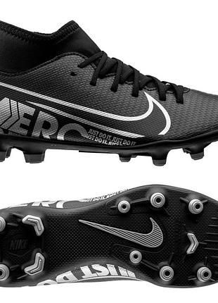 Детские бутсы nike mercurial superfly 7 club mg under the radar