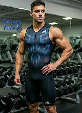 Спортивный комбинезон adidas сплошной спортивный костюм