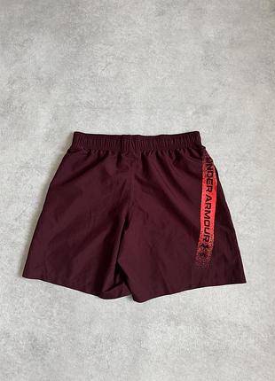 Шорти under armour бордові чоловічий розмір л