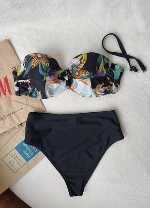 Верх від купальника ліф бікіні бандо без лямок h&amp;m р. 75с
