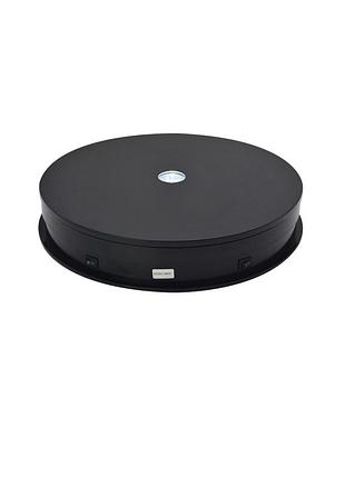 Поворотный стол puluz eda1759202a для предметной съемки с подсветкой, 30 см, черный