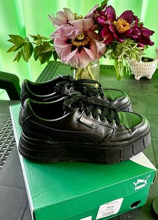 Жіночі шкіряні кеди puma 37й розмір