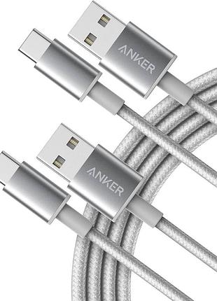 Кабель для заряджання anker usb c, комплект із 2 штук