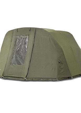 Намет короповий зимовий 175х400х330 см туристичний 3-х місний exp 3-mann bivvy ranger+зимове покриття