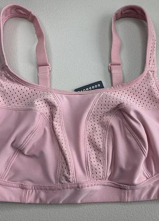 Топ спортивний, якісний marks&spencer - рожевий, рр 70c