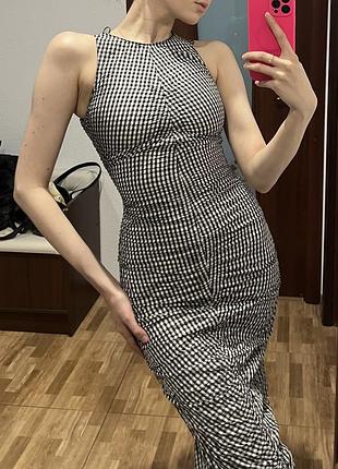 Сукня плаття міді максі від zara