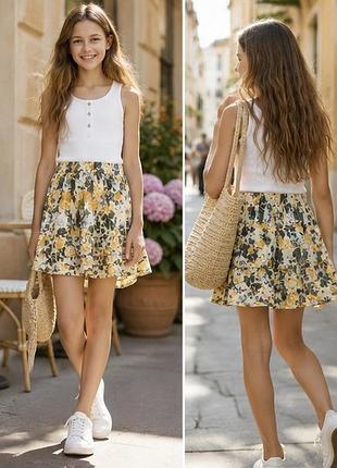 🌼 стильна літня спідниця name it, розмір 152 🌼
