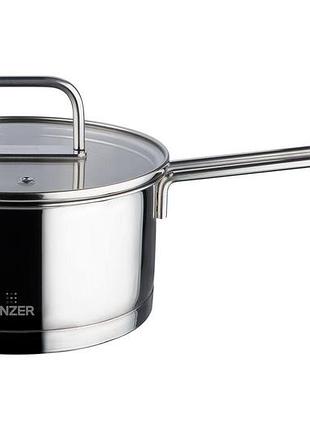 Сотейник з кришкою vinzer glossy 16 см 1.5 л (50042)