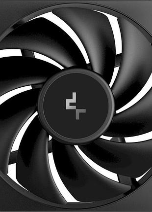 Вентилятор deepcool fd12 120 мм, 2050 об/хв, чорний, для корпусів пк (r-fd12-bknpn1-g)