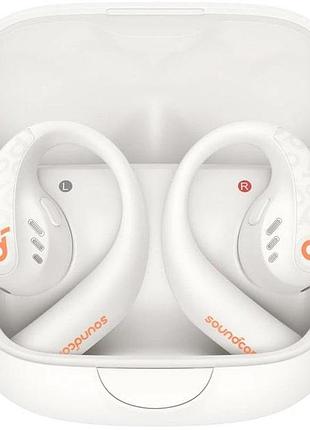 Бездротові навушники anker soundcore aerofit pro white bluetooth 5.3 ipx5 (a3871g21)
