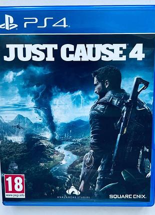 Just cause 4, б/у, русские субтитры - диск для playstation 4