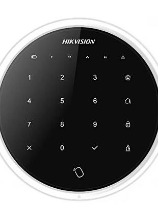Клавіатура для охоронної системи hikvision ds-pka-wlm-868 бездротова з рідером карт чорна