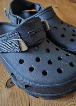 Crocs classic all terain clog black 206340-001-m6w8 38 черный