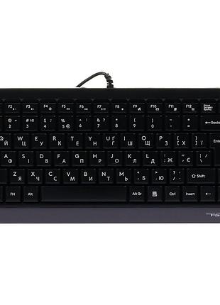 Клавиатура a4tech fk11 grey, ведущая usb, 86 клавиш, компактная мембранная, украинский/английский
