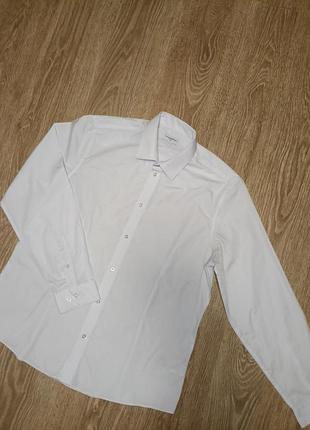 Белая рубашка, размер 17, xl