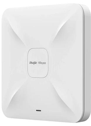 Беспроводная потолочная точка доступа ruijie reyee rg-rap2200(e) white wi-fi 5 2.4/5ghz 1.267 гбит/с 2xethernet 1 гбит/с