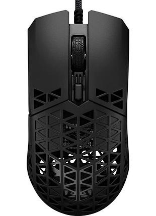Миша дротова комп’ютерна asus tuf gaming m4 air, 16000 dpi, сенсор paw3335, перфорований корпус, чорна (90mp02k0-bmua00)