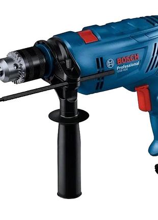 Дриль ударний bosch professional gsb 600 600 вт 3000 об/хв 48000 уд/хв (0.601.1a0.320)