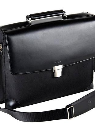 Портфель для ноутбука fouquet clasp 14”, классический черный