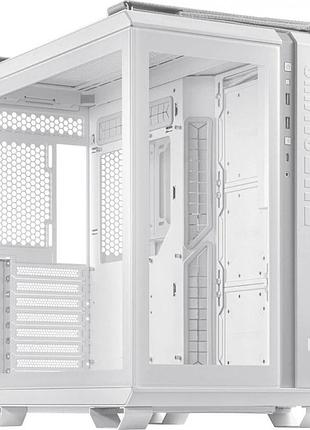 Корпус для пк asus tuf gaming gt502 plus white midi-tower atx microatx mini-itx без блока питания