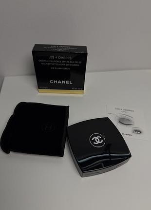 ✨ chanel les 4 ombres — 318 blurry green ✨ 👇деталі в описі