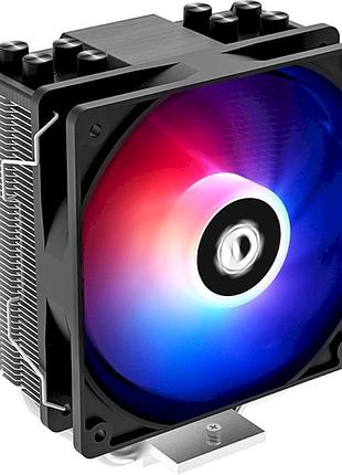 Кулер cpu id-cooling se-214-xt, 4 трубки, 180w, вентилятор 120 мм frgb, black