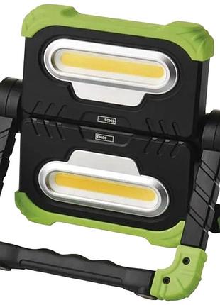 Фонарь led emos p4536, до 14.5 часов работы, 2000 лм, 20w, аккумулятор 2000 мач