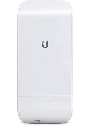Зовнішня wi-fi точка доступу ubiquiti nsl-m5 5ггц (nanostation loco m5, 802.11n) – білий