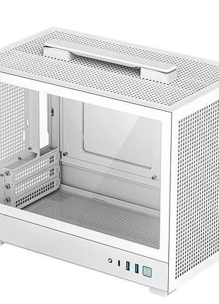 Корпус для пк deepcool ch160 white mini tower mini-itx без блока живлення (r-ch160-whngi0-g-1)