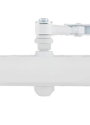 Автоматический дверной дотягиватель ryobi 9903 std arm glossy white для межкомнатных и входных дверей со стандартной тягой и