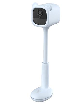 Відеоняня ezviz bm1 з акумулятором 2000 mah, wi-fi, full hd 1080p, камера 2 мп, об’єктив 4 мм, підтримка microsd до 256gb, білий