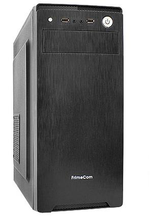 Комп'ютерний корпус frimecom q10 із блоком живлення 450 вт atx black