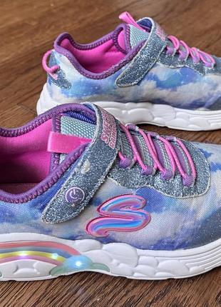 Skechers кросівки з підсвіткою р.34 (21,5 см)