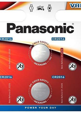 Литиевая батарейка panasonic cr2016 lithium cr-2016el/6b 3в блистер 6шт