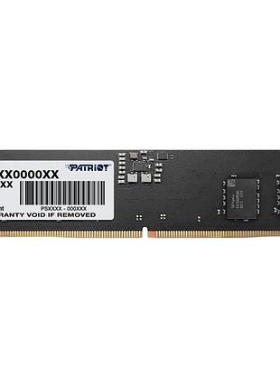 Оперативная память patriot signature dimm 8 гб 4800 мгц cl40 черный (psd58g480041)
