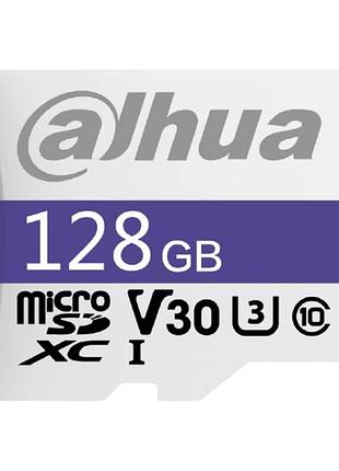 Флеш карта dahua microsd 128gb 95/30 мб/с для камер и смартфонов