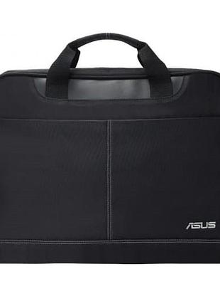 Сумка asus nereus для ноутбука 16", черная, легкая и практичная, полиэстер