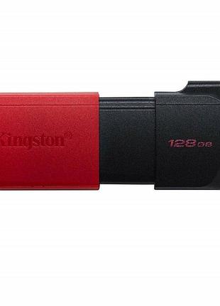 Usb флеш-накопичувач, флешка kingston usb3.2 gen. 1 dt exodia m 128gb black/red (dtxm/128gb)