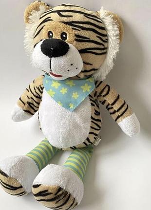 Красивейшая мягкая игрушка тигр 🐯 тигрёнок хорошего качества , яркий и оч мягкий   размер- 40 см производитель германия мʼяка плюшева іграшка тигр