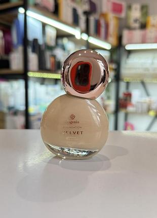 Bogenia тональна основа з матуючим ефектом velvet bg602 №004 golden beige, 30мл.