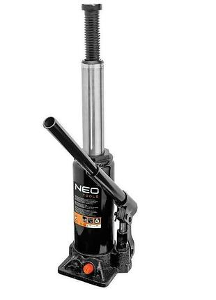 Домкрат гидравлический бутылочный neo tools 10-454 10 т высота подъема 230-456 мм