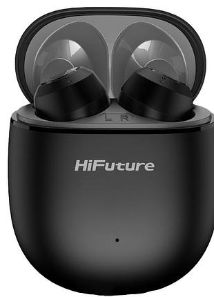 Наушники беспроводные hifuture olymbuds3 black bluetooth 5.3 6 мм tws с микрофоном (olymbuds3.black)