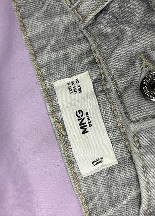 Джинсова міні спідниця mango 3