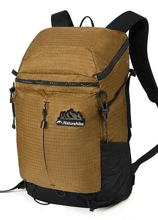 Рюкзак naturehike helium cnk2300bb017 для туризму, 25 л, 50×29×16 см, коричневий