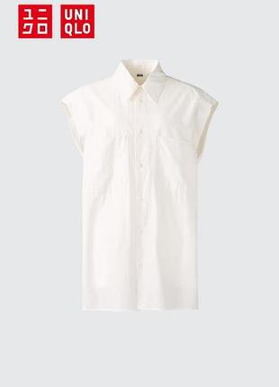 Рубашка без рукавов uniqlo
