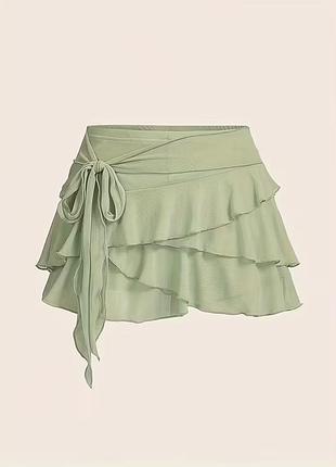 Спідничка з шортикамивід shein