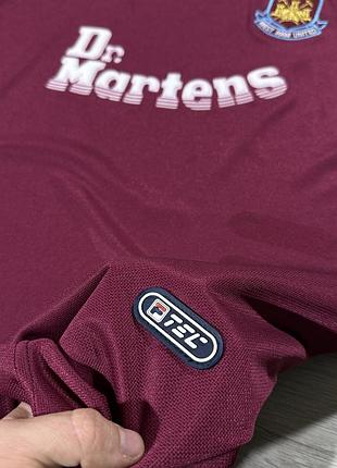 Вінтажна футбольна футболка джерсі fila west ham 2001-03 united dr